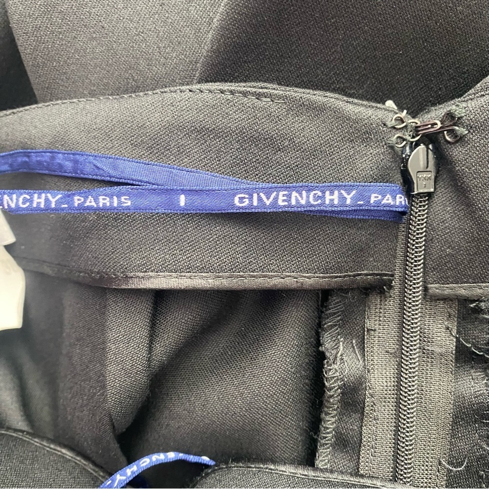 Givenchy Paris Wool Split Hem Pants - image 6